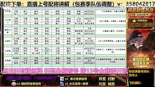 粉丝免费看号   全剧本全赛季专业配将