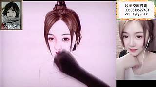 沙画很精致