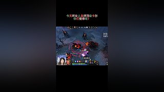 很用心打DOTA的妹子哦
