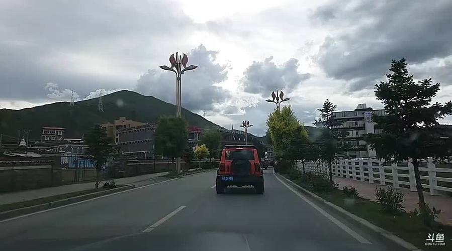 西藏行《日落金山》