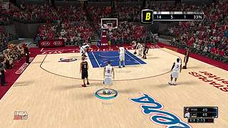 今天玩NBA2K14