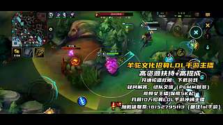 《视频轮播》羊驼文化招募手游LOL