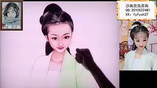 沙画很精致