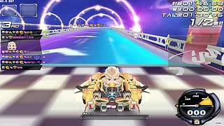安安静静听歌潇潇洒洒跑车（花式道具）