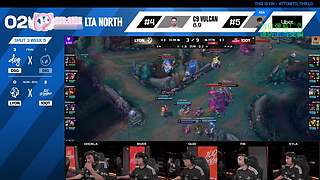 LTA季后赛 100T vs LYON