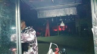试车中 人力房车过寒冬