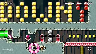 马里奥制造2直播中