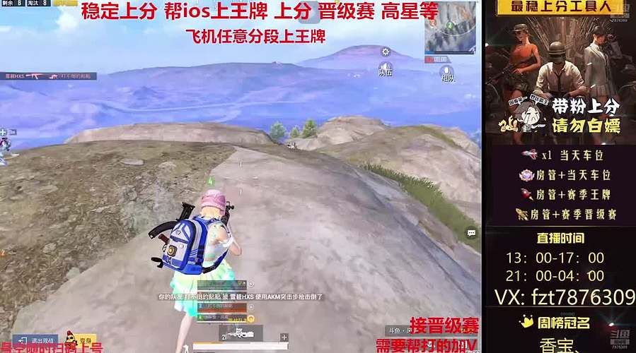 【帮打ios】通宵带粉上分/晋级赛