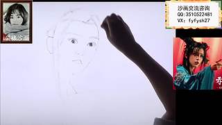沙画很精致