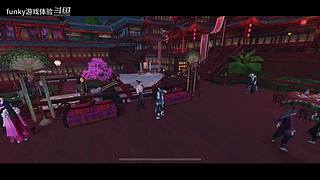 funky游戏体验的直播间