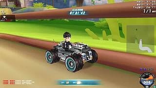 安安静静听歌潇潇洒洒跑车（花式道具）