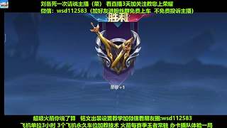 免费上车，帮打上荣耀