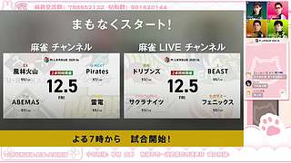 【黄金双倍】M.LEAGUE正直祝福喵