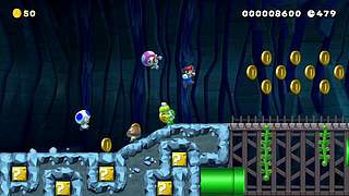 马里奥制造2直播中