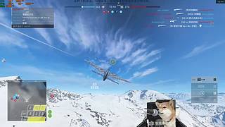 二战传奇飞行员在战地6做钟摆