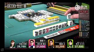 等六点播Mleague，祝福小狮子