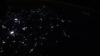 直播从空间站看地球