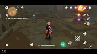 手游原神，抽雷神