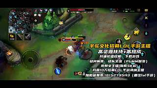 《视频轮播》羊驼文化招募手游LOL