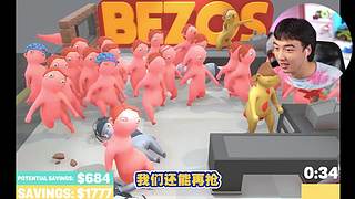 连续24小时，玩各种恐怖游戏