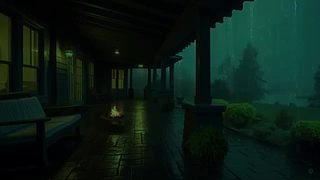 失眠的时候听听下雨的声音吧