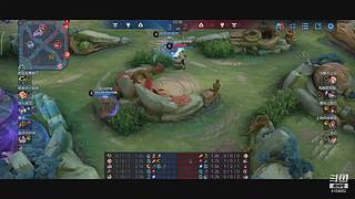 华农训练赛 替补白金AD视角（压力小子）