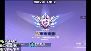 空闲中  排位巅峰极速