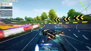 给赛车装喇叭赛道按喇叭干扰对手​