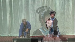 欣赏戏曲的房间