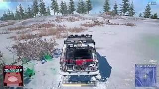 PUBG 跳伞看雪景