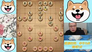 1.24晚间直播中，象棋嗨翻天。安排