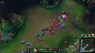 千分锐雯，小虐一会一区