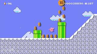 马里奥制造2直播中