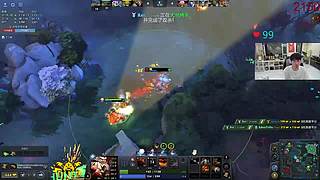 dota2 新人主播 和天生4号位yyj