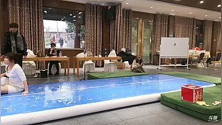 在成都和南波儿家族一起玩4点来