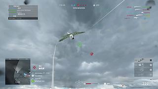 二战传奇飞行员在战地6做钟摆