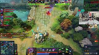 dota2 新人主播 和天生的4号位双排