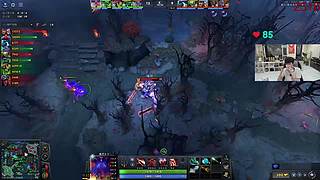 dota2 新人主播 和天生的4号位双排