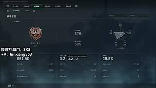 跑刀，部门任务，3X3