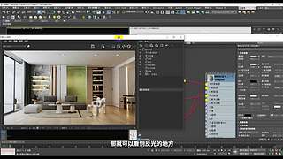 3Dmax室内设计建模渲染效果图/家具