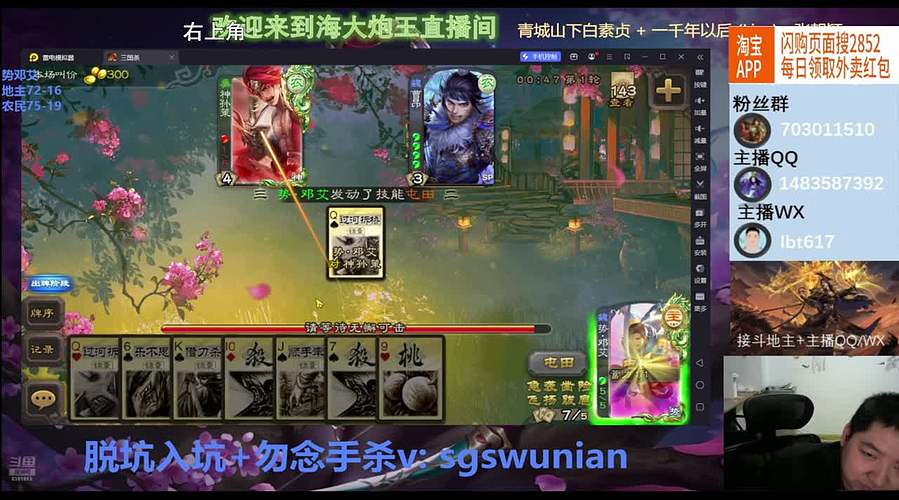 斗地主势邓艾太阴啦