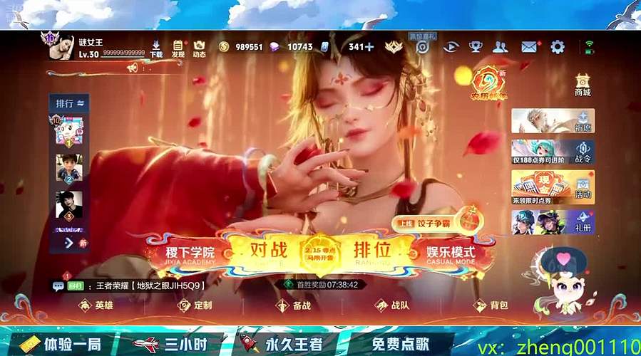 国服野射有车位  可帮打