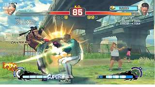 手柄玩家街霸4deejay极限连训练