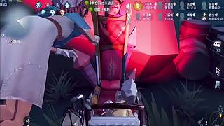 白沙街疯人院盲女绕墙躲屠