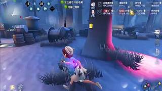 白沙街疯人院盲女绕墙躲屠