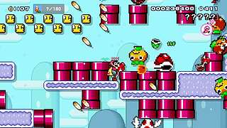 马里奥制造2直播中