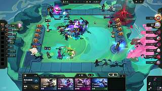 过年了 大厨开始炒菜