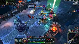 这个主播逆大天，吃鸡当lol玩