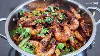 美味小舍的直播间