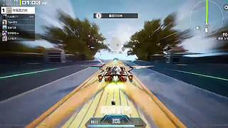 沙尘暴天气能见度 5 米竞速​